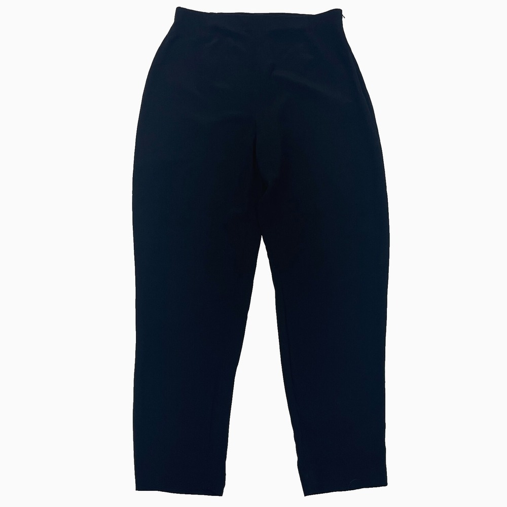 Classic High-Waist Black Women's Trousers